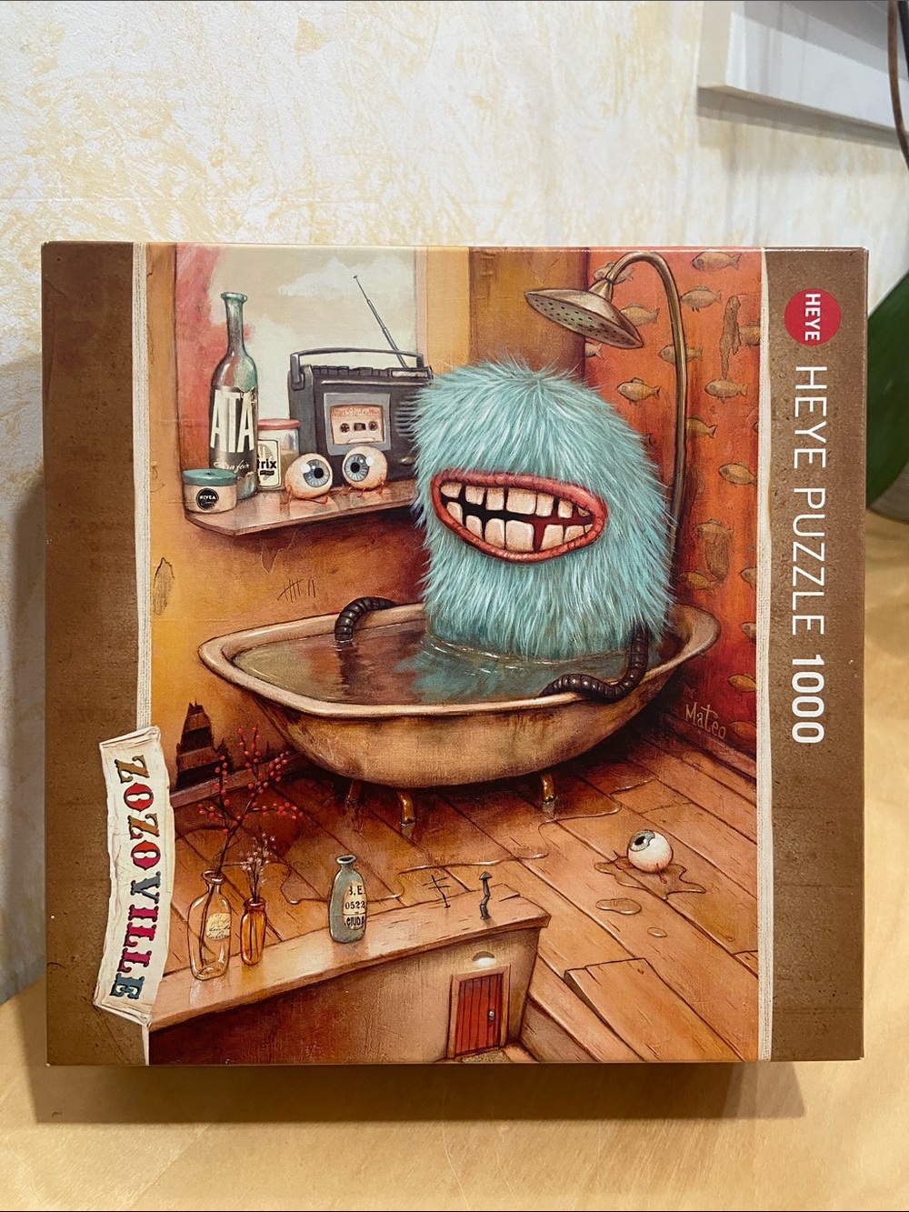 Heye - Zozoville - Bathtub - 1000 Piece Puzzle
